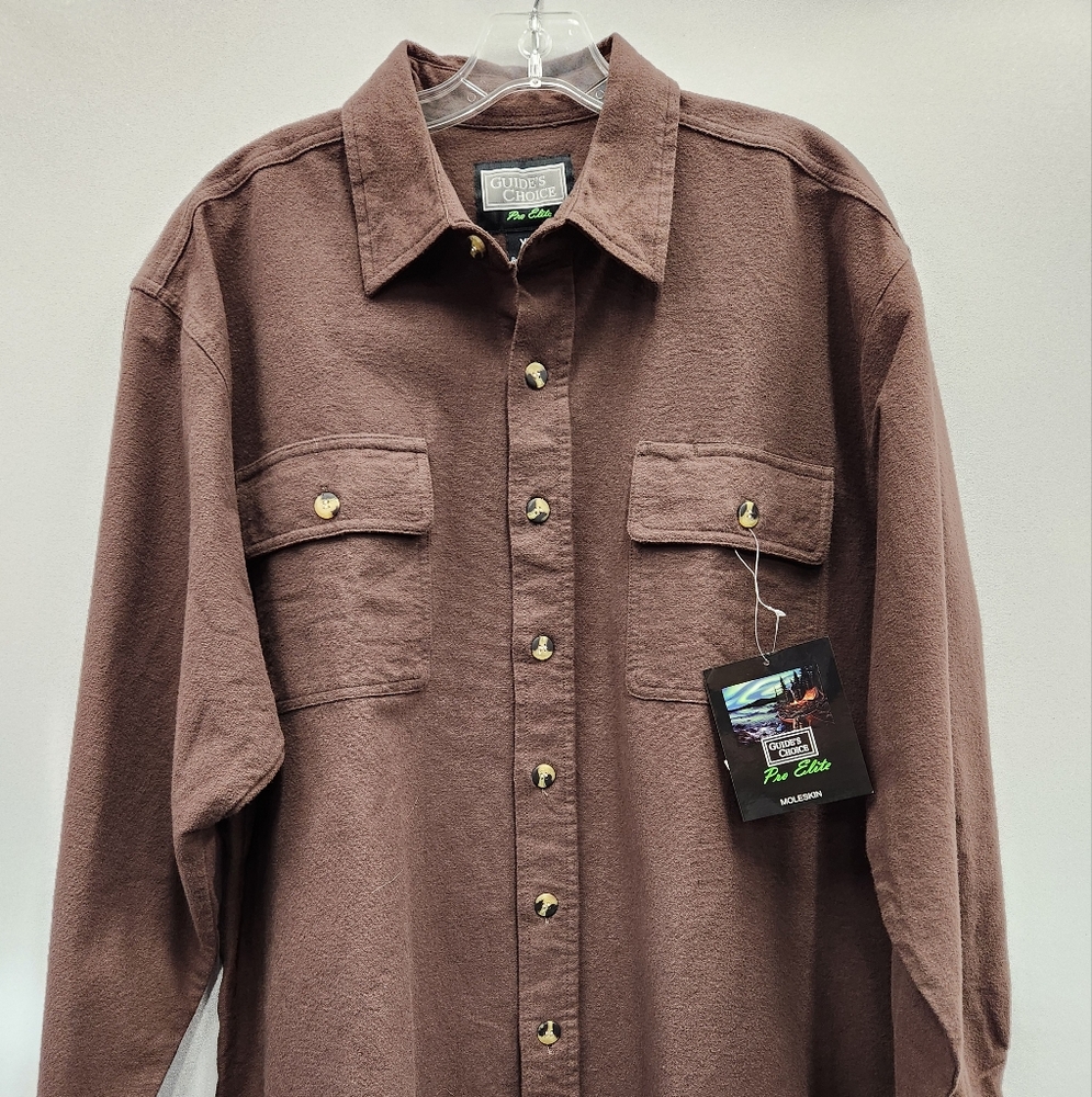 Guides Choice Moleskin button down shirt